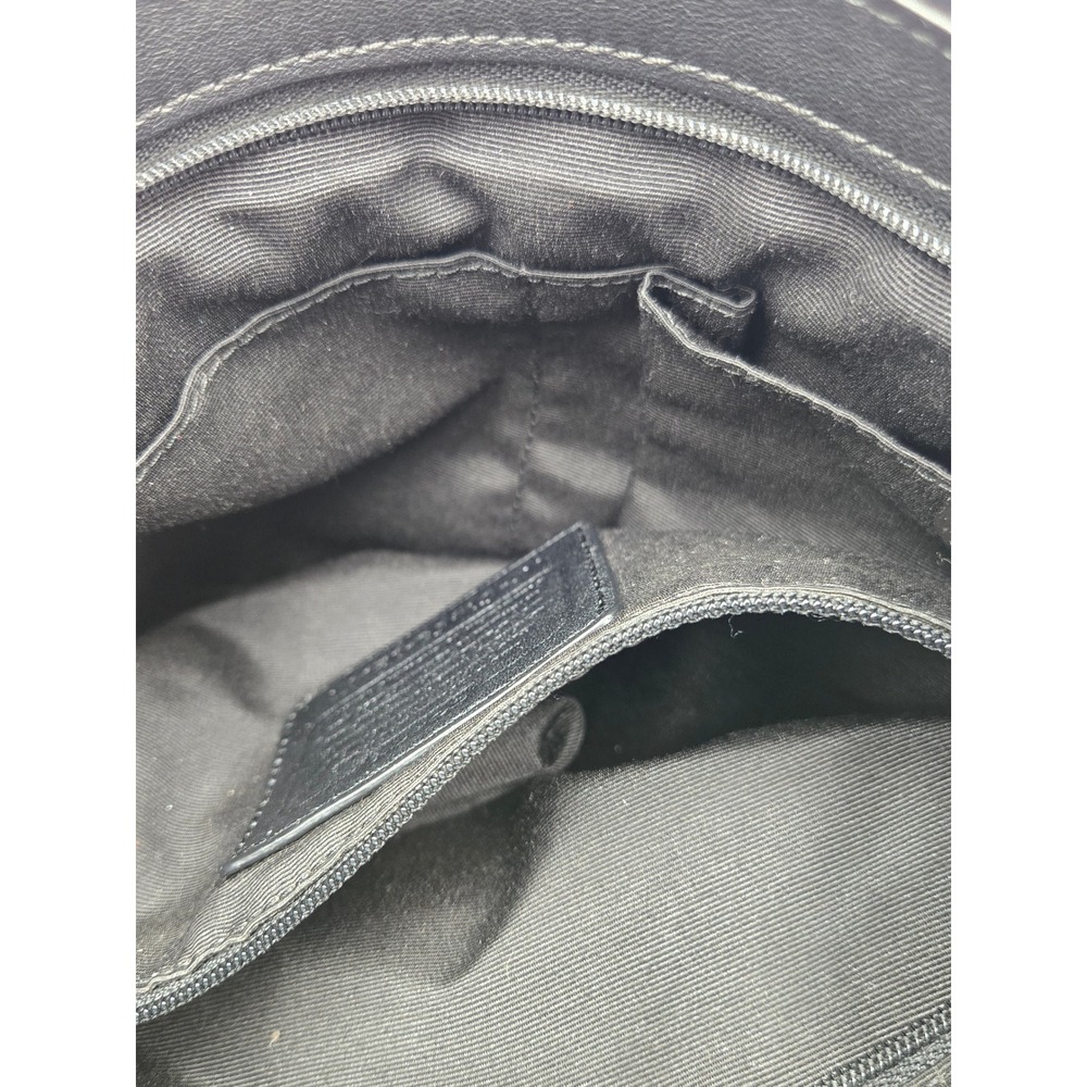 Coach Signature File Bag Black Jacquard Crossbody C1453-32971 - Picture 5 of 11